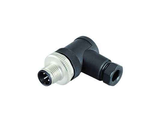 M12 4Pin 連接器、彎頭、公頭