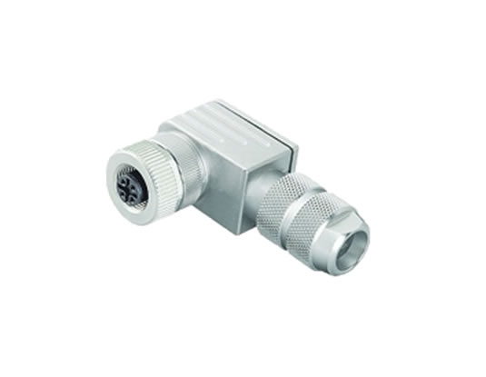 M12 5Pin 屏蔽插頭、彎頭、母頭